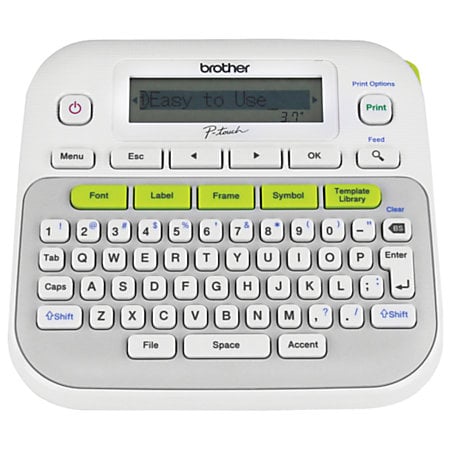 Label maker with Brother PT-D210 Lable Tape