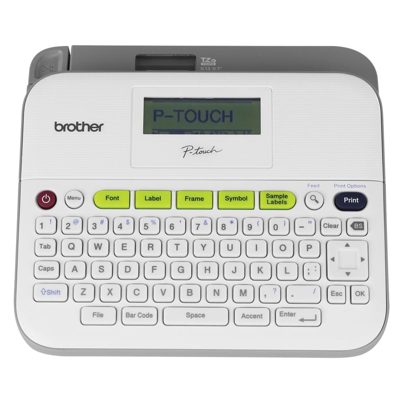 Brother PT-D400 label tape for organization needs
