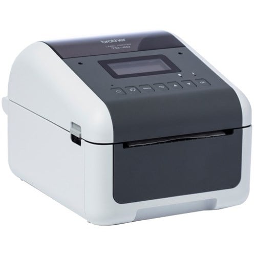 Brother TD4550DNWB with Label Roll for easy printing