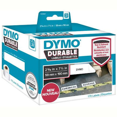 Dymo SD1933087 1933087 Durable Shipping Label - 59mm x 190mm - 170 Labels