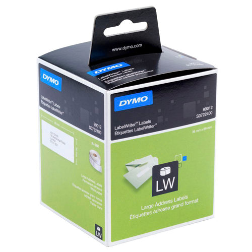 Dymo SD99012 S0722400 Address Label - 36mm x 89mm - 520 Labels