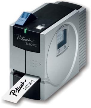 Brother PT-2420PC with extra durable label tape