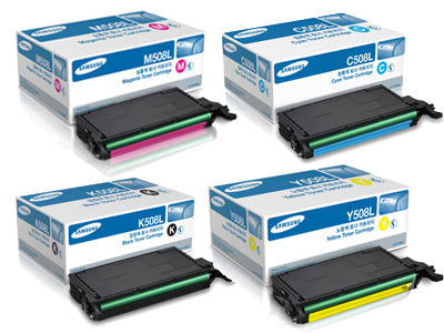 Samsung CLT-K508L CLT-C508L CLT-M508L CLT-Y508L