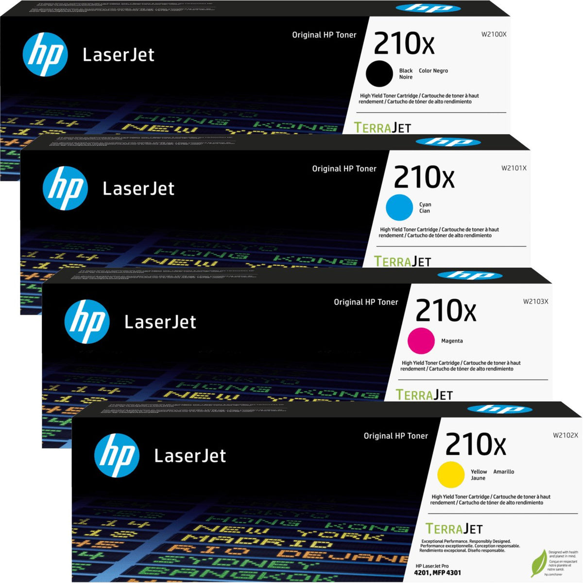 HP W2100X - W2103X (210X)