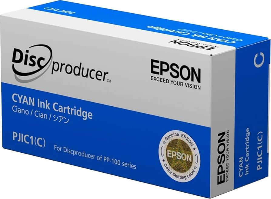 Epson PJIC1 Cyan Ink