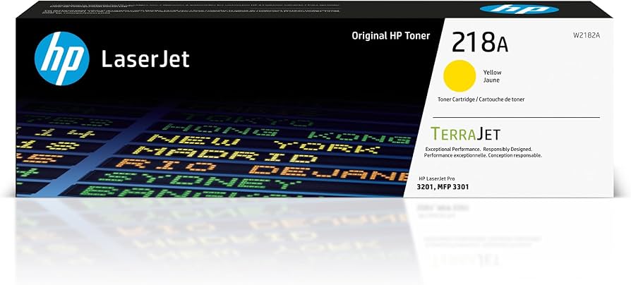 HP #218A Yellow Toner W2182A