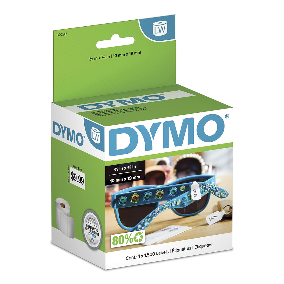 Dymo LW Price Tag Labels 2UP