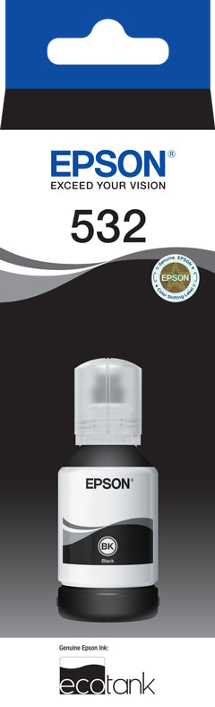 EPSON 532 BLACK INK BOTTLE FOR ECOTANK ET-M1120 - C13T03J192