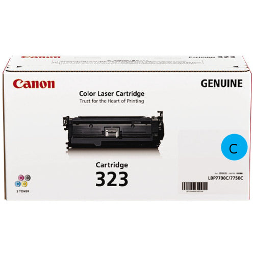 CYAN TONER CARTRIDGE FOR LBP7750CDN - CART323C