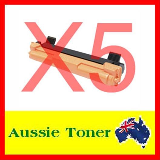 5 Packs Black Compatible Toner for Brother TN1170 TN-1170 for Brother DCP-L1630W HL-L1230W