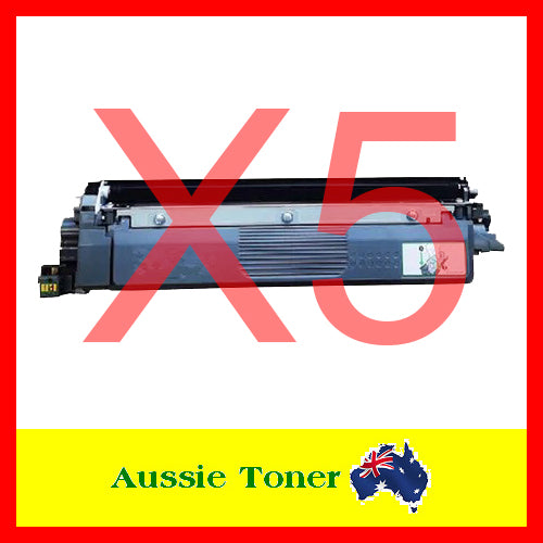 5-Pack Black Compatible Toner for Brother TN258XLBK TN-258XLBK for Brother DCPL3520CDW DCPL3560CDW HLL3240CDW HLL3280CDW HLL8240CDW MFCL3755CDW MFCL3760CDW MFCL8390CDW