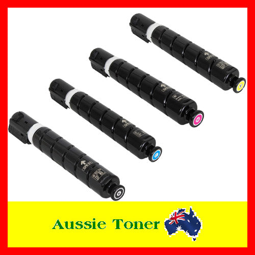 A Set BCMY Compatible Toner for Canon TG65BK TG65C TG65M TG65Y TG-65 for Canon ImageRunner ADVANCE C250I C255I C350I C355I