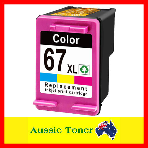 Colour Compatible Ink Cartridge for HP 67XL 3YM58AA for HP Deskjet 2330 2332 2700 2720 2721 2722 2723 4100 4120 4121 4122 4123 ENVY 6020 6030 6032 6034 ENVY Pro 6420 6430