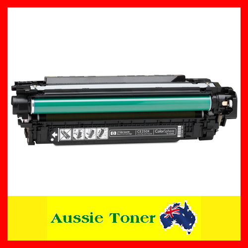 Black Compatible Toner for HP CE250X 504X for HP CM3530 MFP CM3530fs MFP CP3525 CP3525dn CP3525n CP3525x