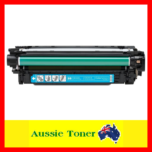 Cyan Compatible Toner for HP CE251A 504A for HP CM3530 MFP CM3530fs MFP CP3525 CP3525dn CP3525n CP3525x