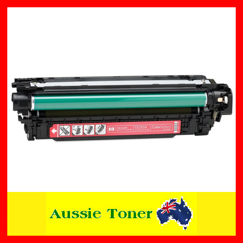 Magenta Compatible Toner for HP CE253A 504A for HP CM3530 MFP CM3530fs MFP CP3525 CP3525dn CP3525n CP3525x