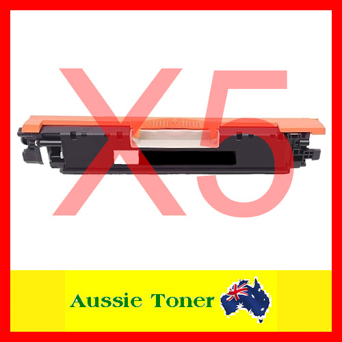 5-Pack Black Compatible Toner for HP CF350A 130A for HP Pro MFP M153 M176n M177fw