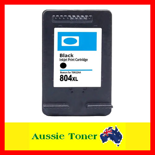 Black Compatible Ink Cartridge for HP 804XL T6N12AA for HP ENVY Photo 6220 6222 7120 7820 7822 Tango Tango X
