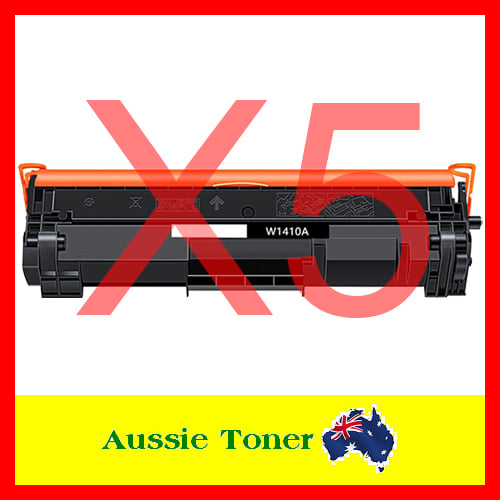 5 Pack W1410A 141A Compatible Toner Cartridge for HP M110 M110w MFP M140 M140w