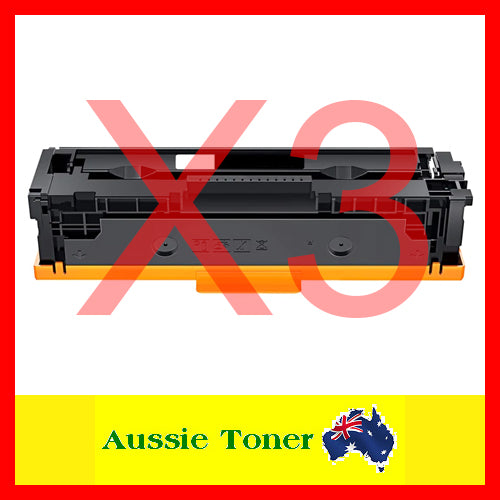 3-Pack Black Compatible Toner for HP W2110X 206X for HP Pro M255 M255dw M255nw Pro MFP M282 M282nw M283 M283fdn M283fdw