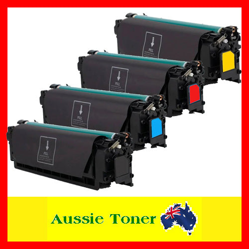 A Set BCMY Compatible Toner for HP W2120X W2121X W2123X W2122X 212X for HP Enterprise M554 M554dn M555 M555dn M555x Enterprise MFP M578 M578dn M578f M578z