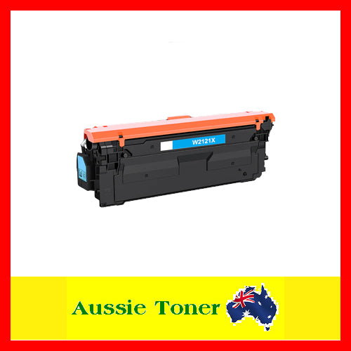 Cyan Compatible Toner for HP W2121X 212X for HP Enterprise M554 M554dn M555 M555dn M555x Enterprise MFP M578 M578dn M578f M578z