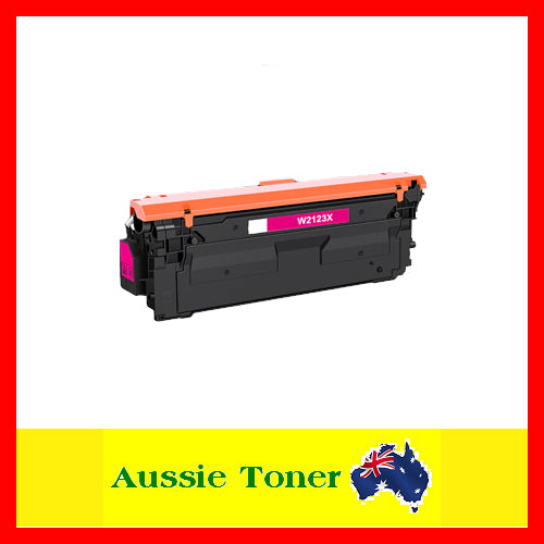 Magenta Compatible Toner for HP W2123X 212X for HP Enterprise M554 M554dn M555 M555dn M555x Enterprise MFP M578 M578dn M578f M578z
