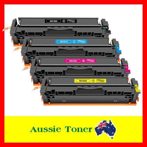 a set (1BK,1C,1M,1Y) W2180X W2181X W2183X W2182X 218X Compatible Toner Cartridge for HP Pro 3201 3201dw MFP 3301 3301fdw 3301sdw 3301cdw