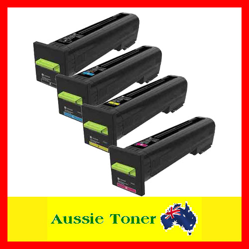A Set BCMY Compatible Toner for Lexmark 72K60C0 72K60K0 72K60M0 72K60Y0 for Lexmark CS820 CS820de CX825 CX825de CX825dte CX860 CX860de CX860dte