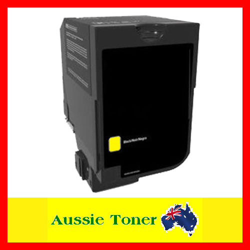 Yellow Compatible Toner for Lexmark 74C6SY0 for Lexmark CS725 CS725de CX725 CX725dhe