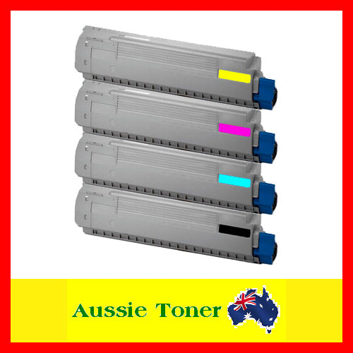 A Set BCMY Compatible Toner for OKI 45862844 45862843 45862842 45862841 for OKI MC853 MC853dn