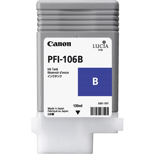 PFI-106B LUCIA EX BLUE INK FOR IPF6300IPF6300SIPF6350IPF6 - PFI-106B