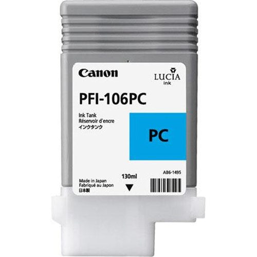 PFI-106PC LUCIA EX PHOTO CYAN INK FOR IPF6300IPF6300SIPF63 - PFI-106PC