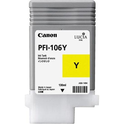 PFI-106Y LUCIA EX YELLOW INK F OR IPF6300IPF6300SIPF6350IP - PFI-106Y