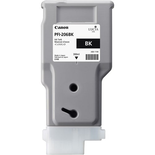 PFI-206BK LUCIA EX BLACK INK F OR IPF6400 6450 - 300ML - PFI-206BK