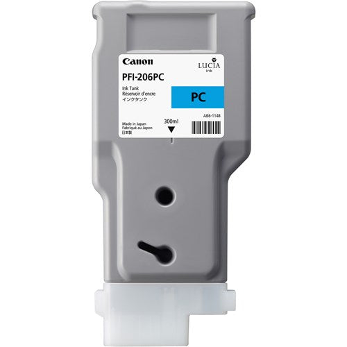 PFI-206PC LUCIA EX PHOTO CYAN INK FOR IPF6400 6450 - 300ML - PFI-206PC