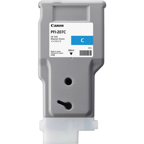 PFI-207C CYAN INK - 300ML - PFI-207C