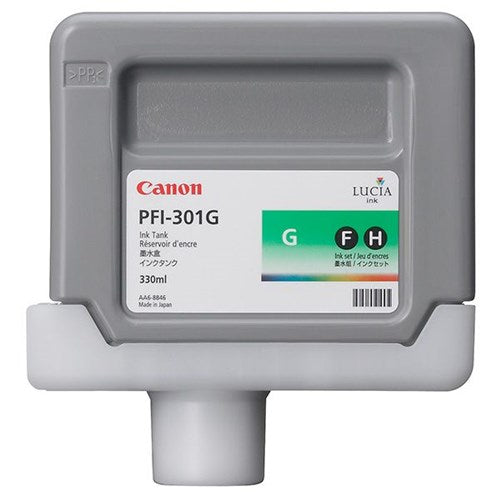 GREEN INK TANK 330 ML FOR IPF8000 9000 8100 9100 - PFI-301G