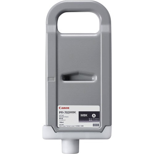 MATTE BLACK INK TANK 700ML FOR CANON IPF810 820 - PFI-703MBK