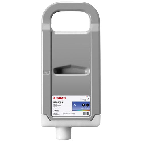 PFI-706B LUCIA EX BLUE INK FOR IPF8300 IPF8400 - 700ML - PFI-706B