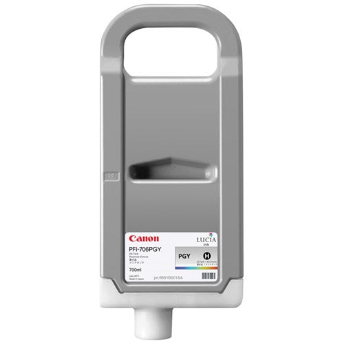 PFI-706PGY LUCIA EX PHOTO GREY INK FOR IPF8300 IPF8400 - 70 - PFI-706PGY