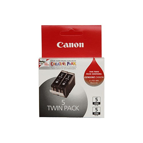 PGI5BK-TWIN BLACK INK TANK 2 PACK - PGI5BK-TWIN