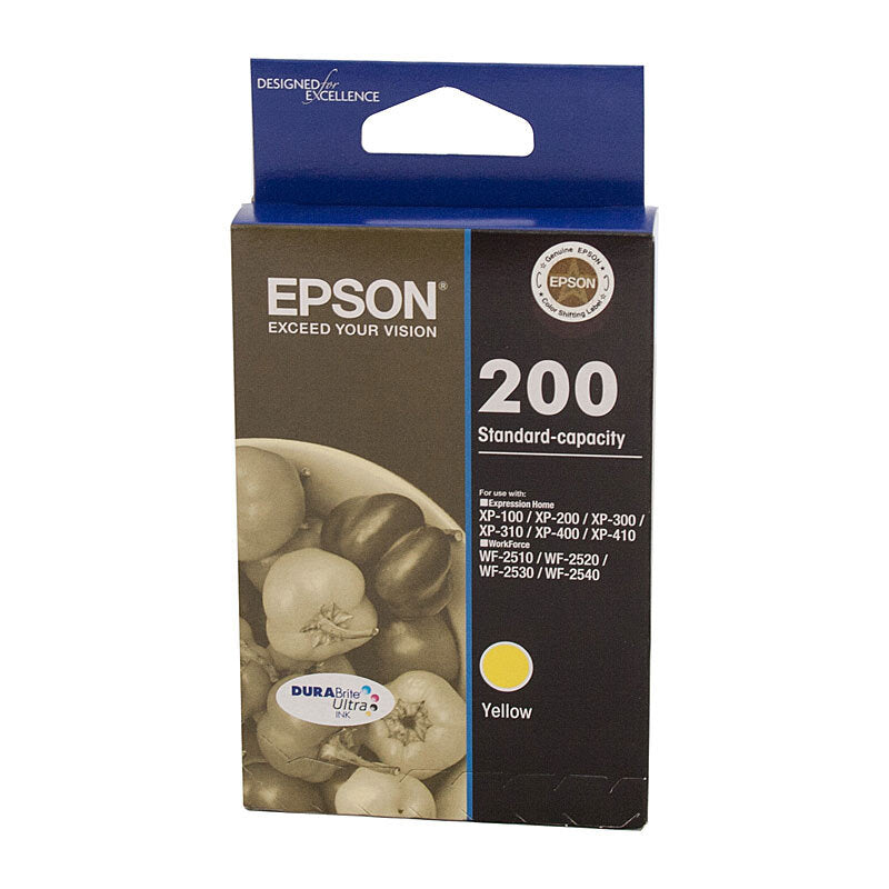 Aussie Ink Epson 200 Yellow Ink Cart - Aussie Toner