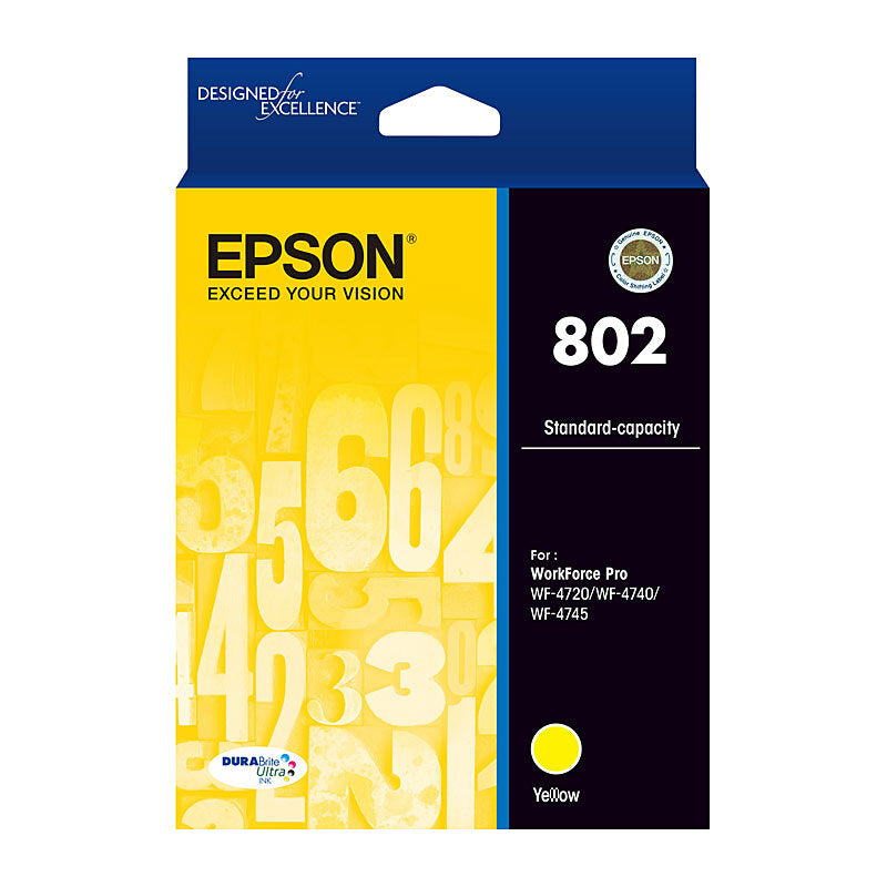 Epson 802 Yellow Ink Cart - Aussie Toner