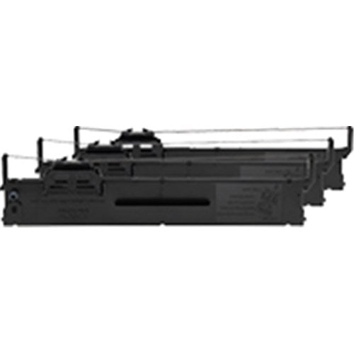 BLACK RIBBON CARTRIDGE FOR PLQ-20 PLQ-20D 3 PER BOX - C13S015339