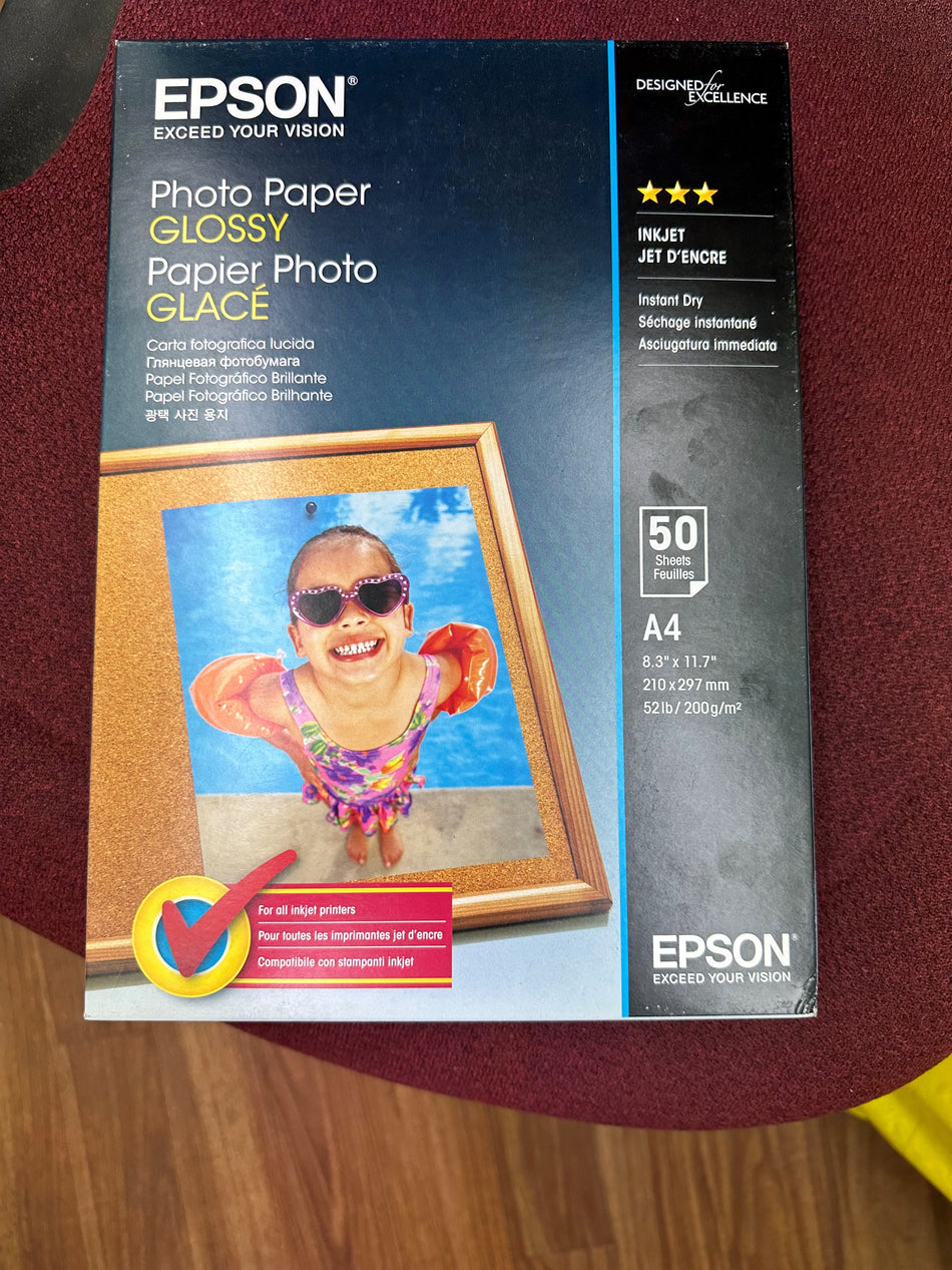 EPSON C13S042539 PHOTO PAPER GLOSSY A4 50 SHEET - C13S042539
