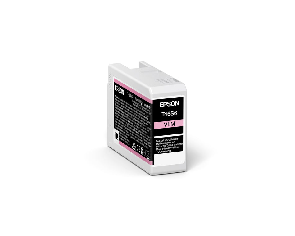 EPSON ULTRACHROME PRO10 INK SURECOLOR SC-P706 VIVID LIGHT MAGENTA INK CART - C13T46S60N