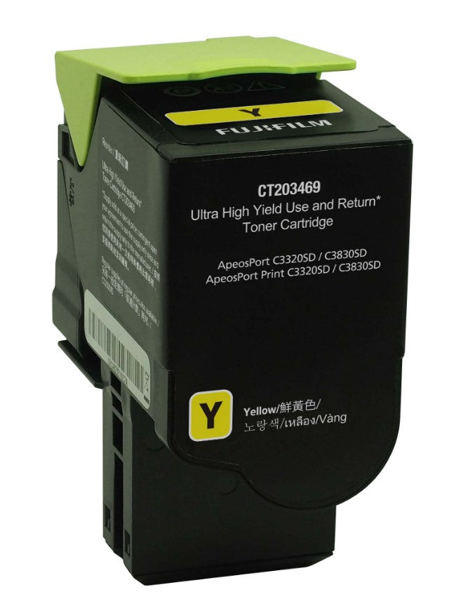 YELLOW ULTRA HI YIELD USE & RETURN TONER CART 7K FOR APC3830 APPC3830 APC3320 APPC3 - CT203469