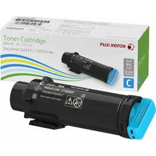 FUJI XEROX CT202607 STD CYAN TONER CARTRIDGE 3K DPCP315 DPCM315 - CT202607