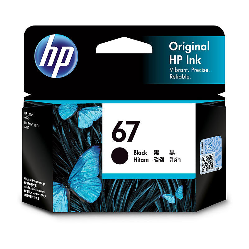 Aussie Ink HP #67 Black Ink 3YM56AA - Aussie Toner